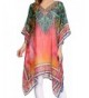 Sakkas Rhinestone Accented Multicolored Caftan