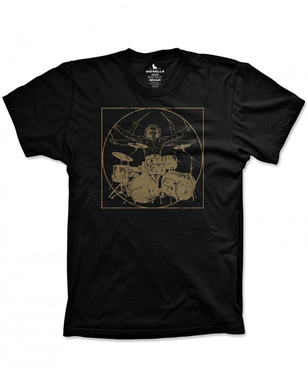 Davinci drummer drumming percussion tshirts