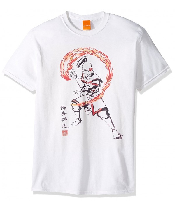 Nickelodeon Mens Zuko T Shirt White