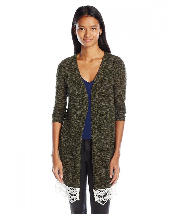 Love Design Juniors Crochet Cardigan