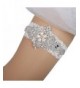 Mirandas Bridal Crystal Rhinestone Garters