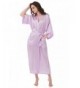 gusuqing Womens Sleepwear Kimono Lavender