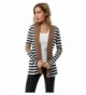 Aifer Womens Striped Cardigan Sweater