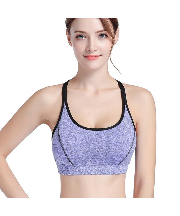 Strappy Crisscross Removable Racerback Running