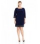 Tiana Womens Plus Size Sleeve Embellished