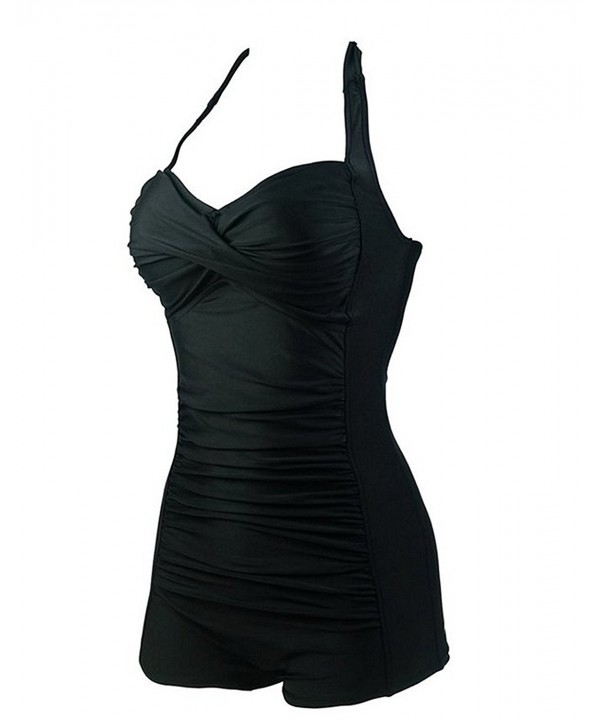 Inspired Monokinis Swimsuit - Sexy Black - CI17Y0RSGUM