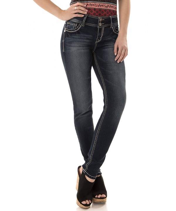 WallFlower Womens Luscious Skinny Jeans