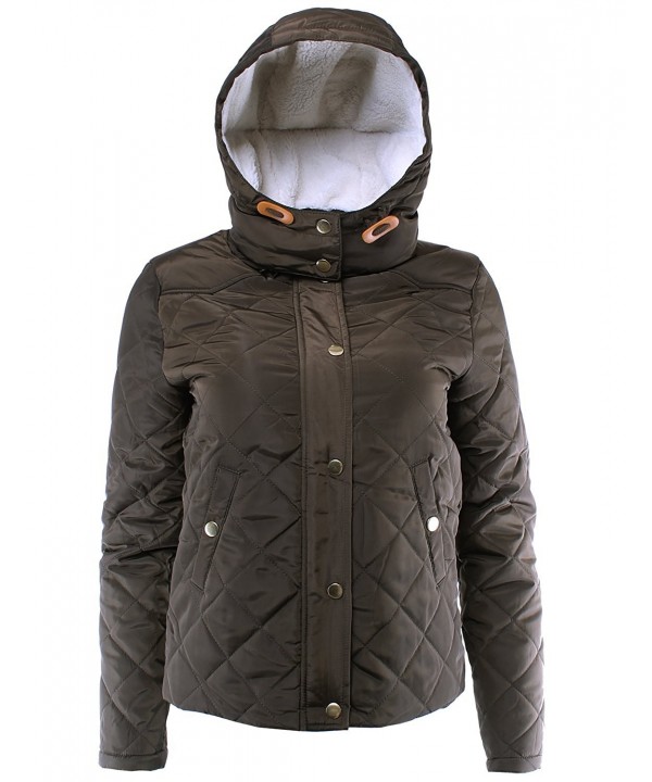 Ladies Code Quilted Padding Detachable