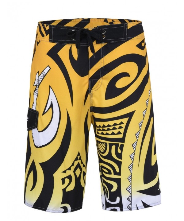 Nonwe Irregular Quick Dry Boardshorts 1610850 34