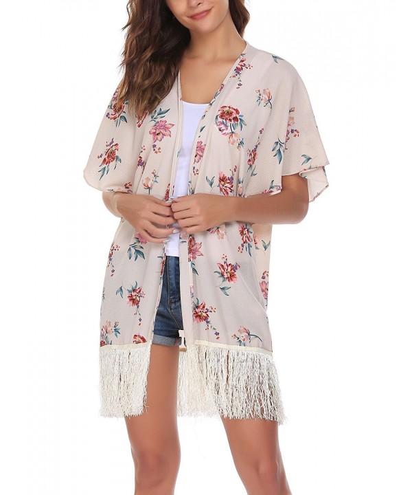 Easther Womens Chiffon Cardigan Coverup