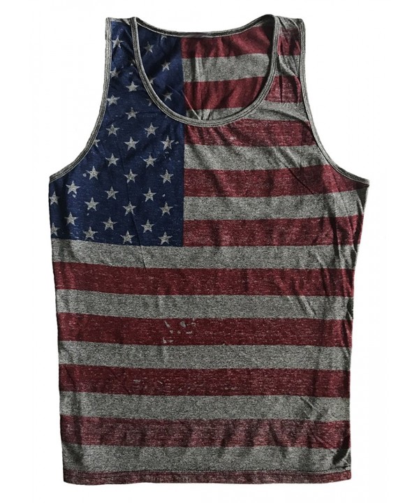 Sleeveless Muscle Vintage American XX Large