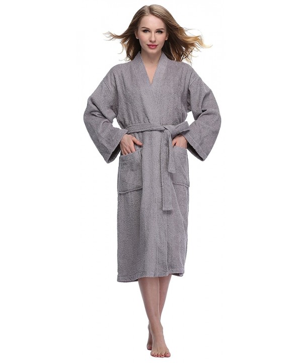 Expressbuynow Womens Bathrobe Turkish Cotton