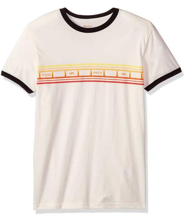 RVCA Stripe Ringer Antique White