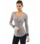 Discount Real Women's Henley Shirts Wholesale