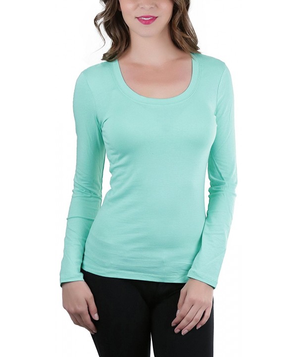 ToBeInStyle Womens Sleeve Neckline T Shirt