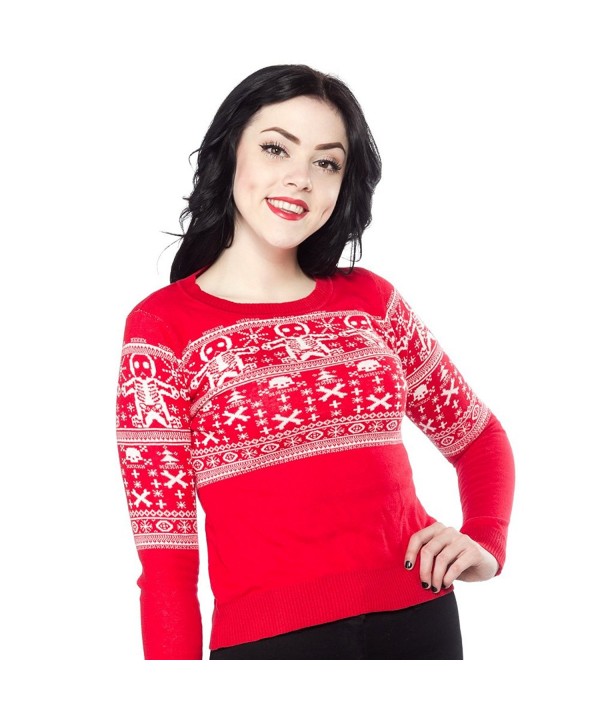 Sourpuss SPSW18RED L Gingerdead Sweater