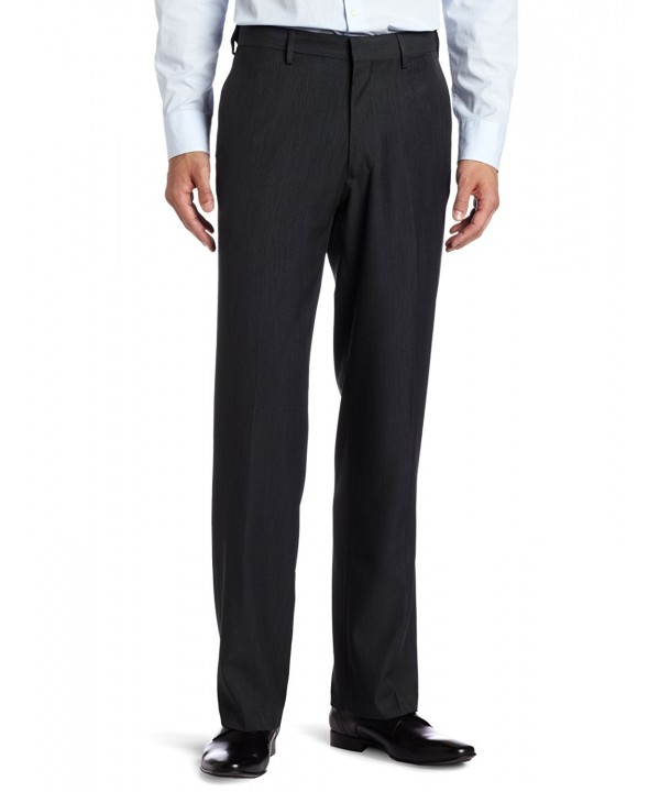 Haggar Expandable Waistband Straight Charcoal