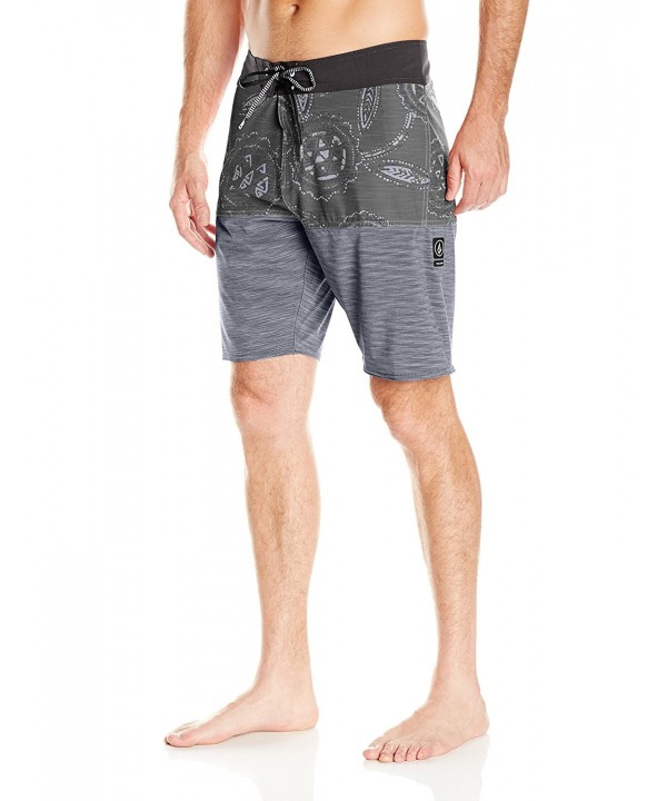 Volcom Mens Combo Boardshort Black