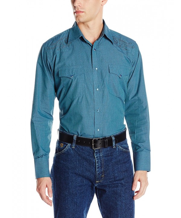 Wrangler Silver Sleeve Shirt Green