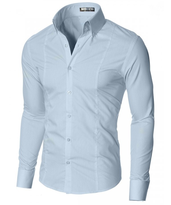 MODERNO Shirts Sleeve Button MSSF501