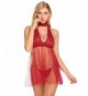 Ouyilu Lingerie Babydoll Nightgown G String