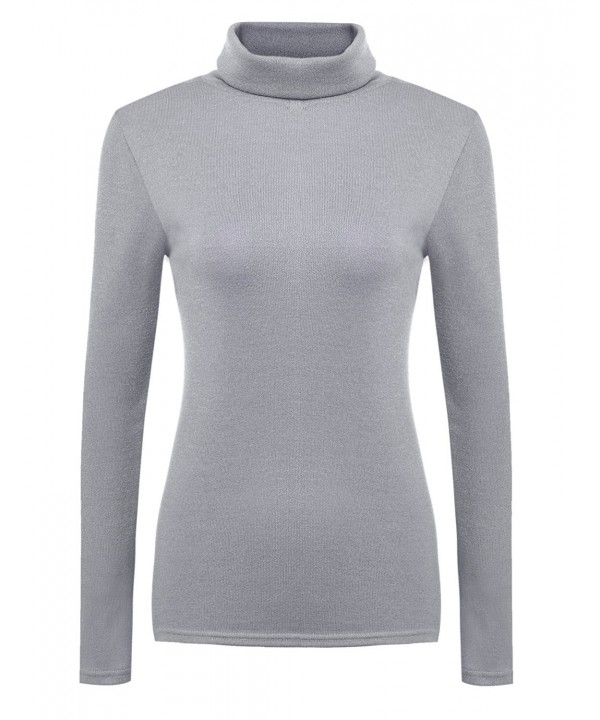 Hotouch Womens Sleeve Turtleneck Sweater