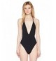 Bikini Lab Juniors Plunge Swimsuit