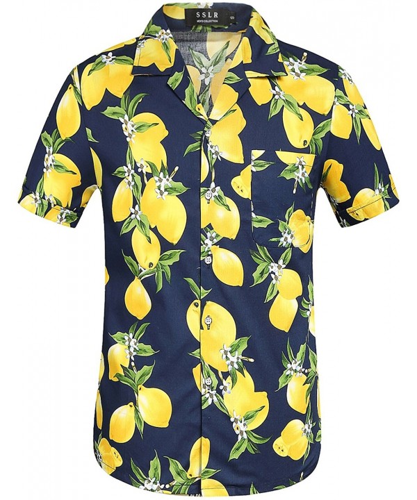 SSLR Hawaiian Button Sleeve Casual