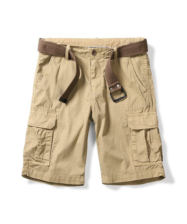 OCHENTA Lightweight Pocket Casual Shorts