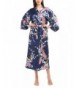 missfashion Printed Blossoms Sleepwear Blue