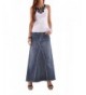 Style Pearly Vintage Denim Skirt Blue 28