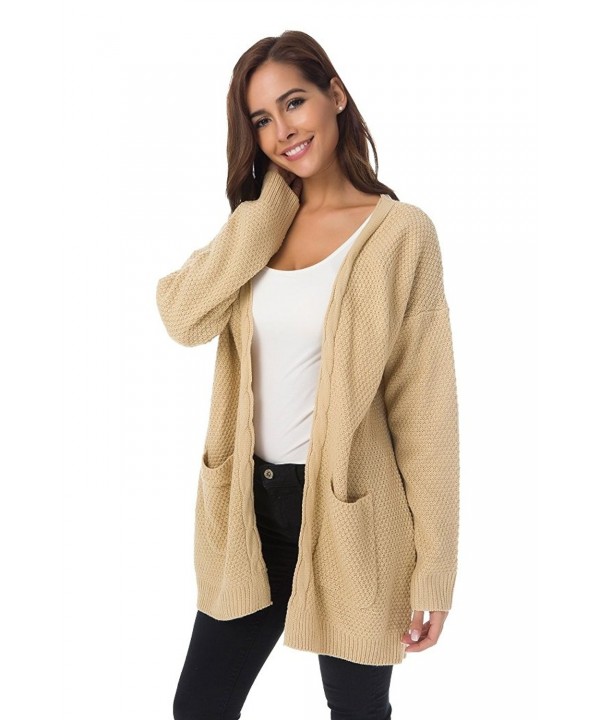 XINAO Womens Casual Cardigans Sweater