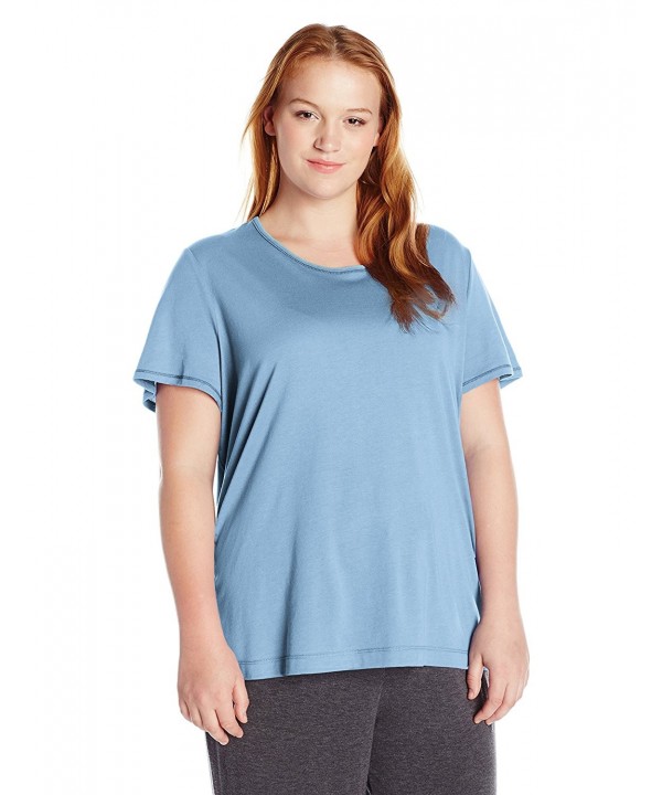 Women's Plus Size Jersey Crewneck Tee - Medbl - CY12O8VCBGH