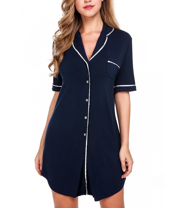 Goldenfox Womens Sleepwear Nightgown Sleepshirt