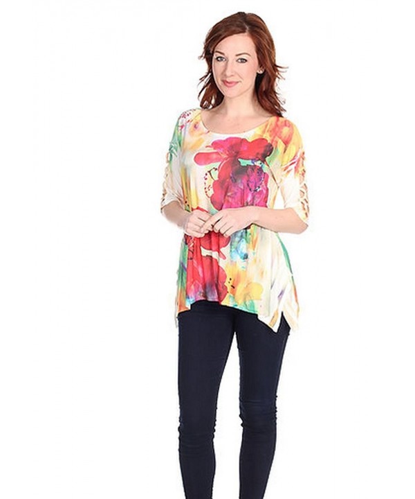 Sea Anchor Womens Asymmetrical Multi Color