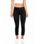 Wax Womens Juniors Stretchy Cuffed