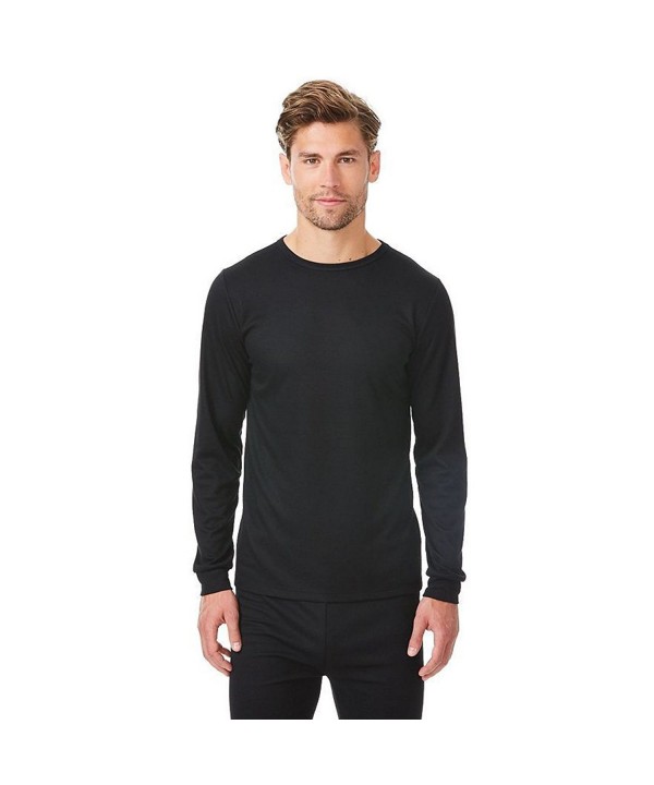 Ribbed Sleeve Thermal Shirt Small