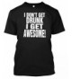 Adult Drunk Awesome Shirt Large