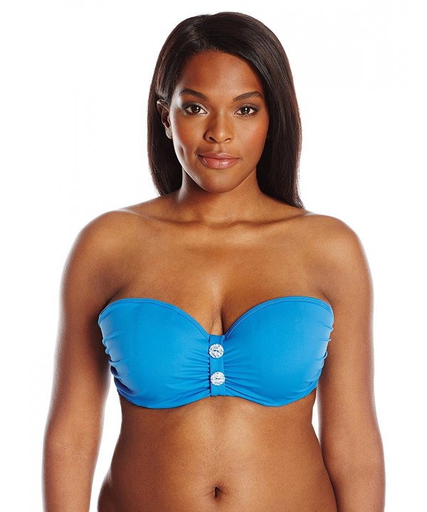 Curvy Kate Womens Bandeau Bikini