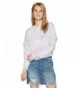 Hayden Rose Womens Cropped Sweatshirt