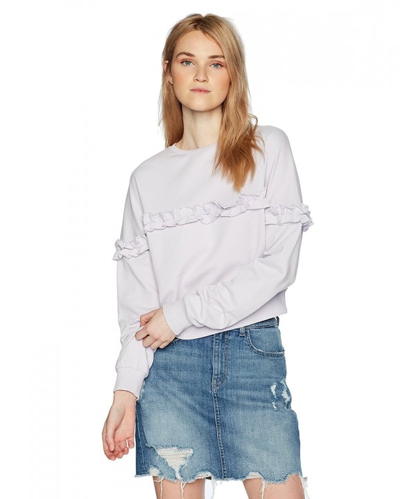 Hayden Rose Womens Cropped Sweatshirt