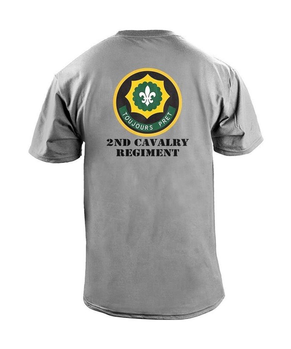 Cavalry Regiment Veteran T Shirt Heather