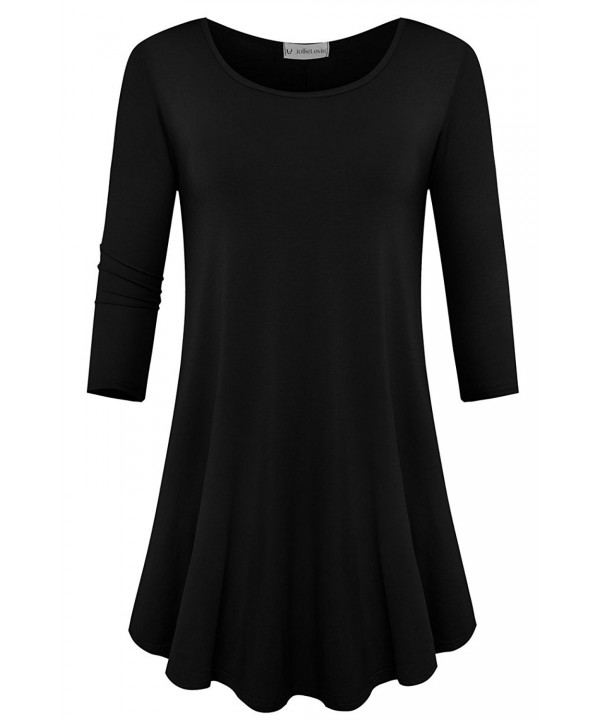 JollieLovin Womens Sleeve Black 1X