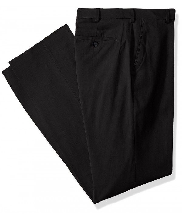 Men's Big and Tall Air Straight Fit Pant - Black - C8186I7TC5T