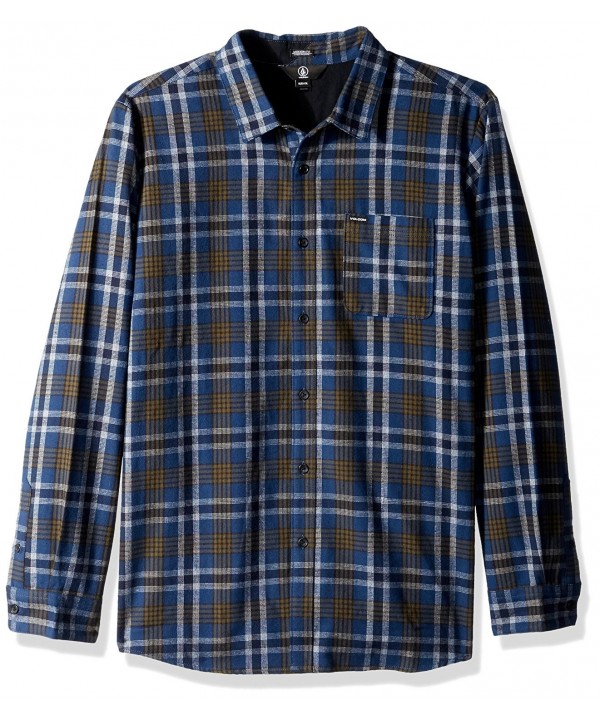 Volcom Mens Marcos Sleeve Flannel