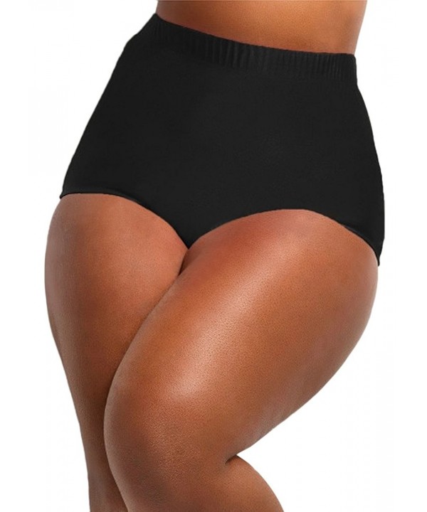 Waisted Bottoms Swimsuit Coverage Swimwear