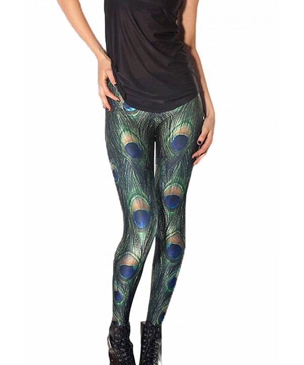 QWQHI Digital Camouflage Elastic Leggings