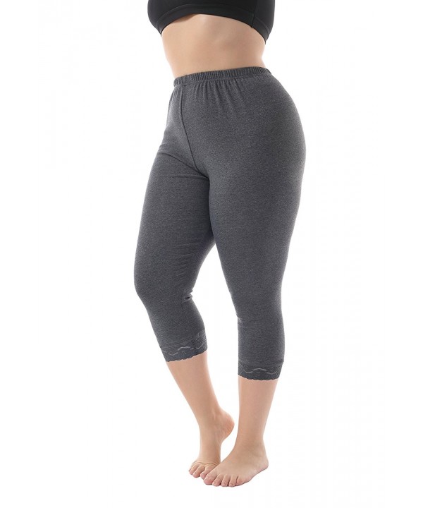 Zerdocean Womens Modal Capri Leggings