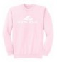 Joes USA Classic Crewneck Sweatshirt LightPink