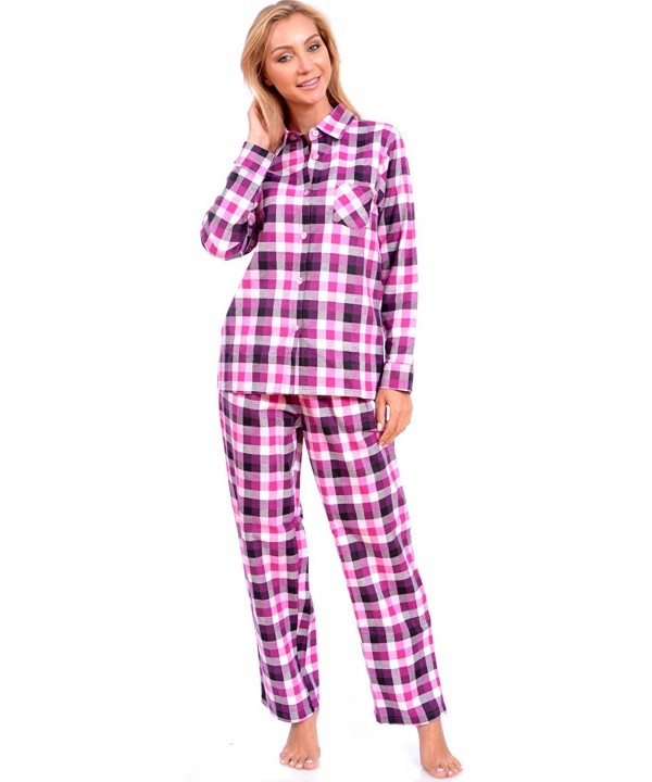 Patricia Womens Classic Flannel Sleepwear